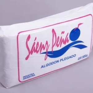 ALGODON PLEGADO 500GR. X10 SAENZ PEÑA
