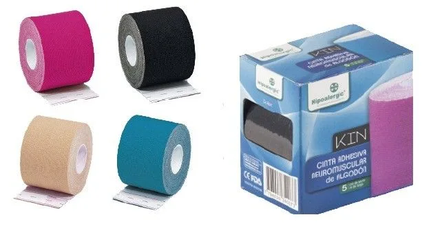 TAPE ELASTICO KINESIOTAPPING- HIPOALERGIC KIN