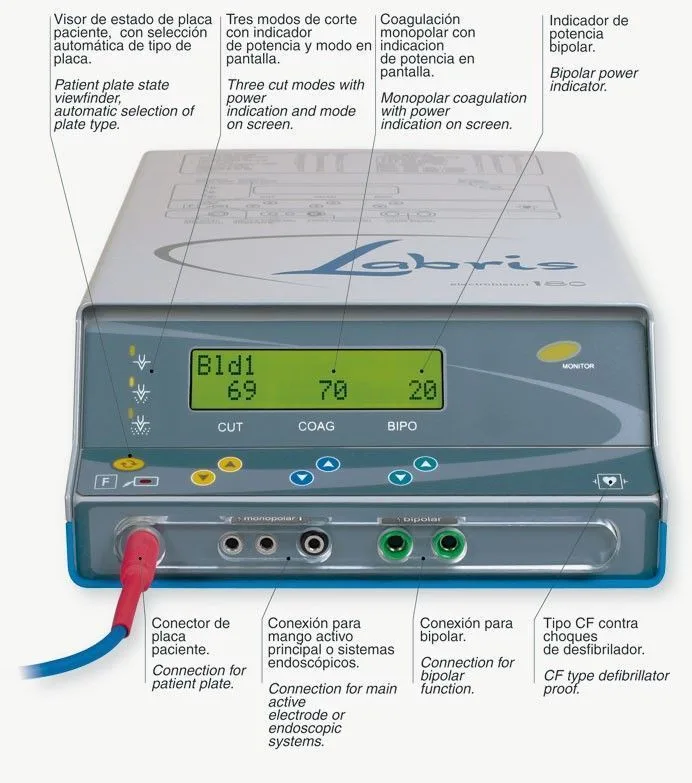 ELECTROBISTURI LABRIS 180W Detalles