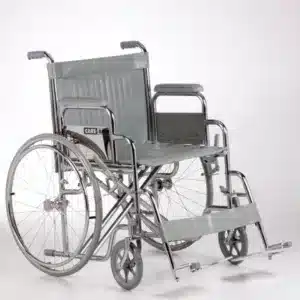 SILLA RUEDAS ACERO REFORZADA 60/20 CARE