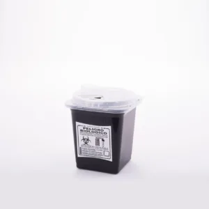 DESCARTADOR PLASTICO NEGRO 1L | CLEAN |