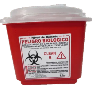 DESCARTADOR PLASTICO VIRGEN 4.8L | CLEAN |