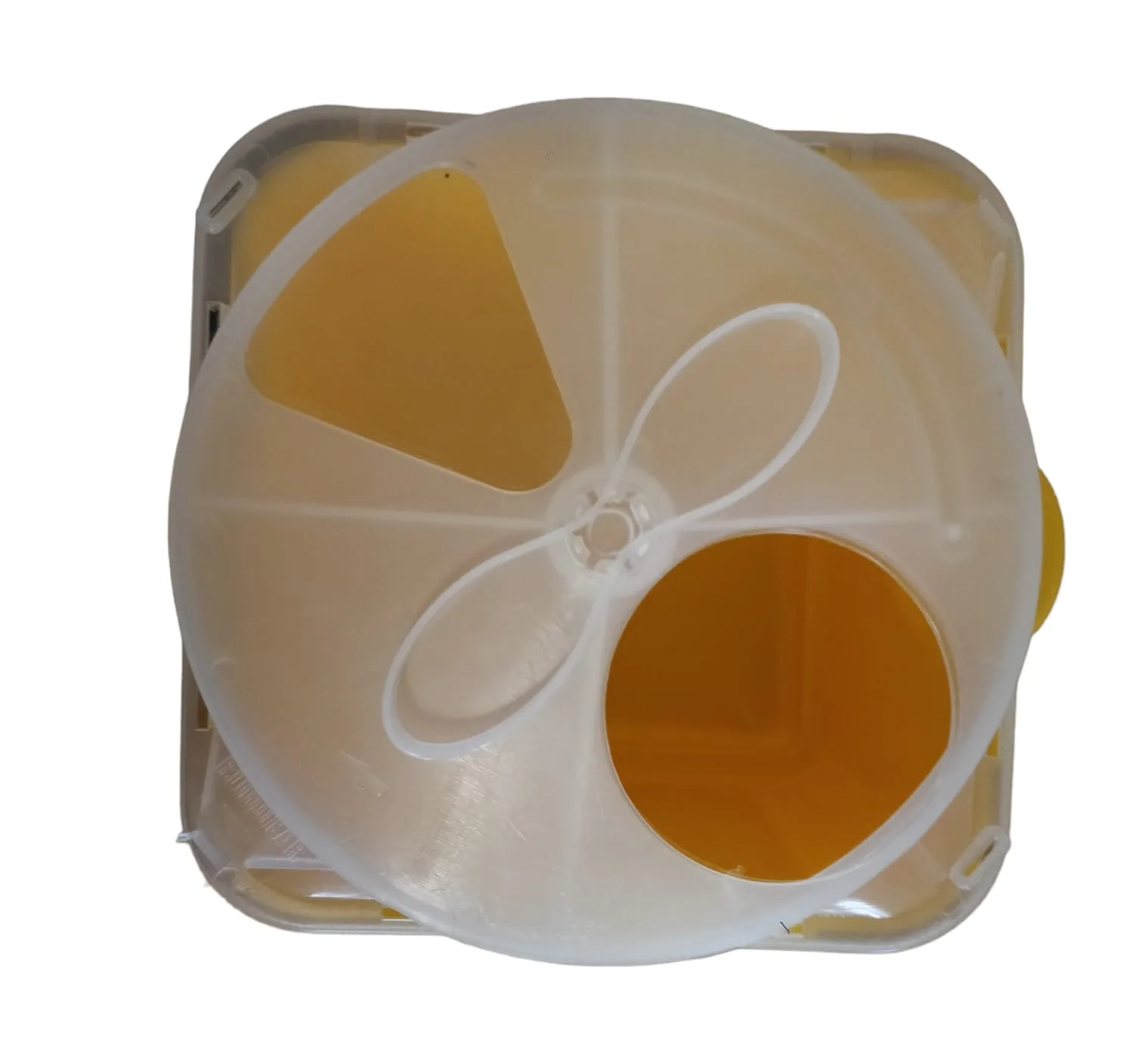 DESCARTADOR PLASTICO AMARILLO 4.8L | CLEAN | - Imagen 3
