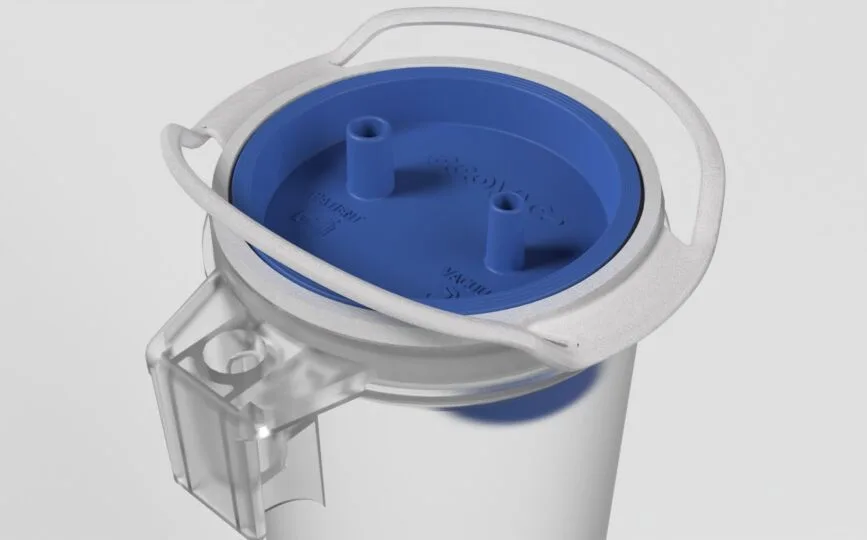 BOLSA ASPIRACION FLUIDOS AZUL RECEPTAL ECO VAC - Imagen 3