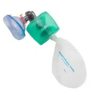 RESUCITADOR DE PVC DESCARTABLES CON VALVULA DE PEEP