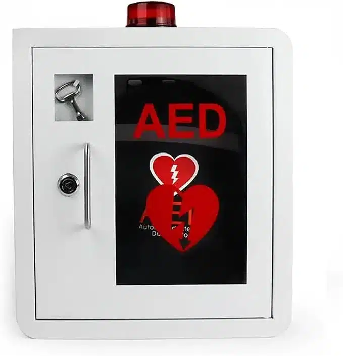 GABINETE DEA -AED UNIVERSAL CON ALARMA SECURITY LOCK | BLANCO | - Imagen 4