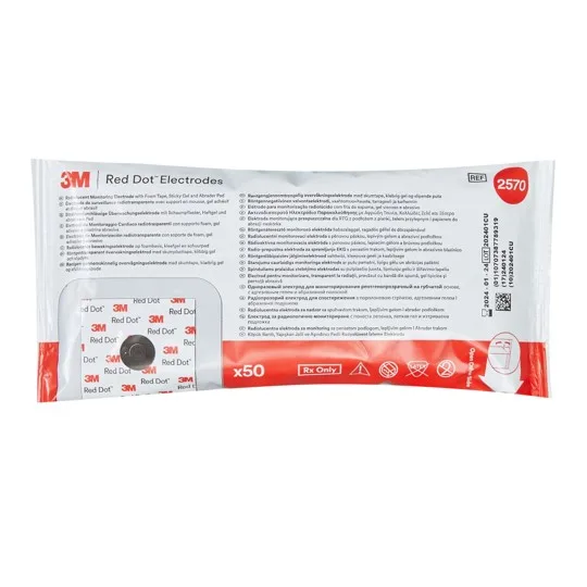 ELECTRODO ECG RADIOLUCIDO | ADULTO PEDIATRICO | 3M - Imagen 3